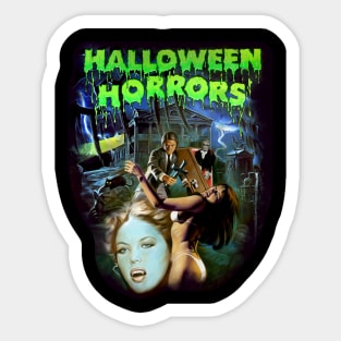 Halloween vampire Sticker